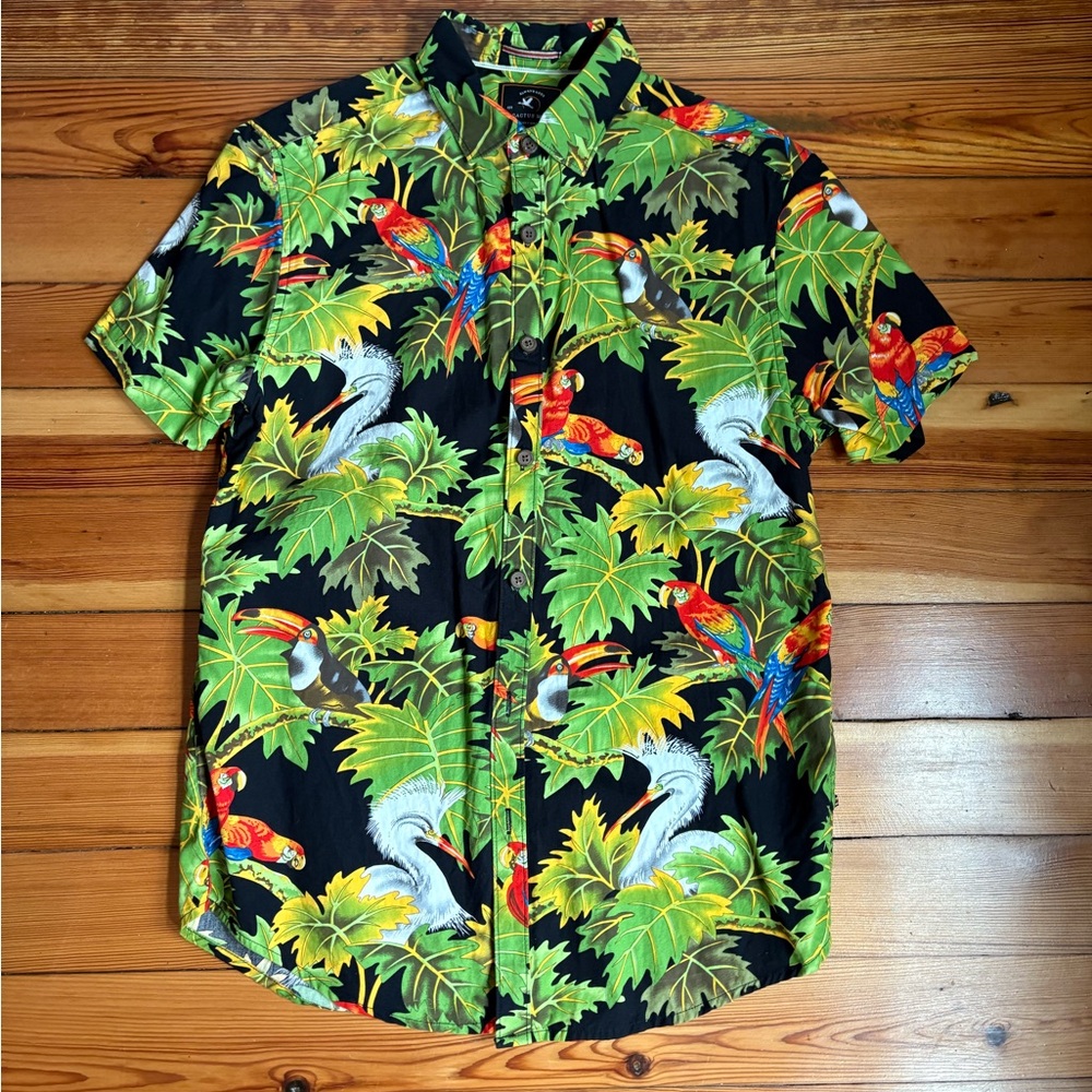 Ricky Singh Cactus Man Tropical Men’s Slim Fit shirt - size small